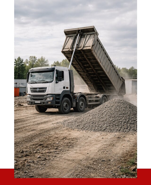 Доставка самосвалом 40 кубов в Электростали от 9117 р. | ПРОНЕРУДЭлк