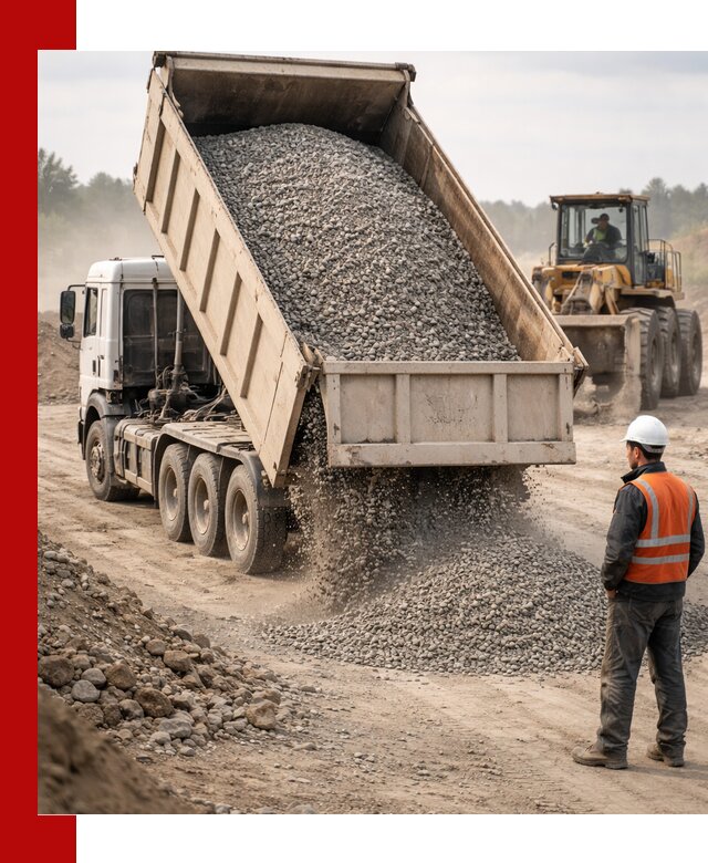 Доставка самосвалом 40 кубов цемента и сыпучих в Электростали