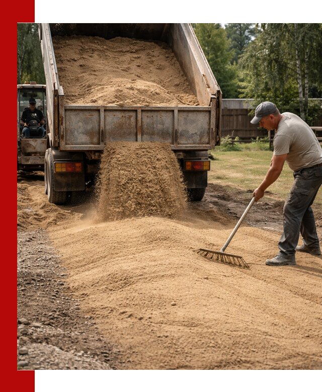 Отсыпка участка песком в Электростали быстро и качественно