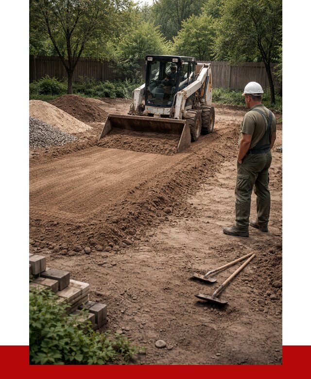 Выравнивание участка под ключ в Электростали от 3546 р. | ПРОНЕРУДЭлк